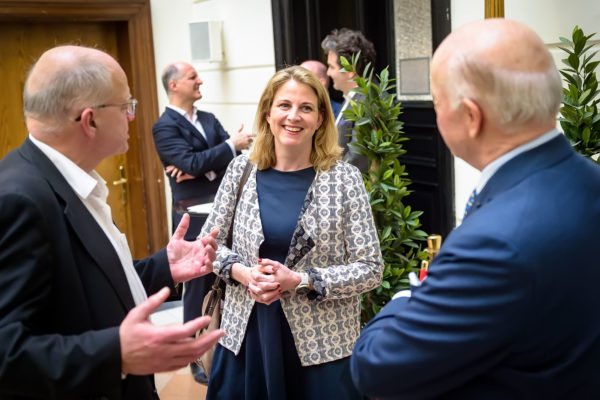 Ögv, reden wir über die zukunft mit… beate meinl reisinger at palais eschenbach, vienna, austria, on wednesday, may 11, 2022.