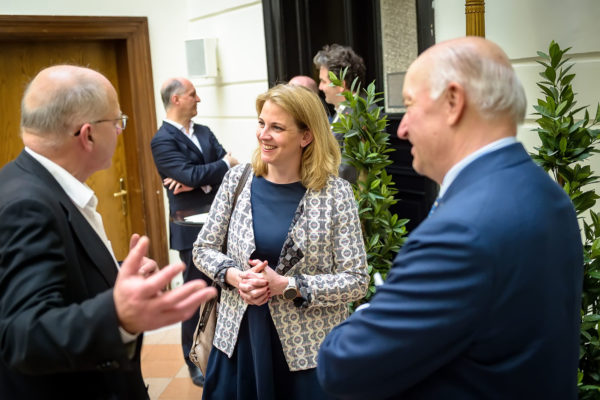 Ögv, reden wir über die zukunft mit… beate meinl reisinger at palais eschenbach, vienna, austria, on wednesday, may 11, 2022.
