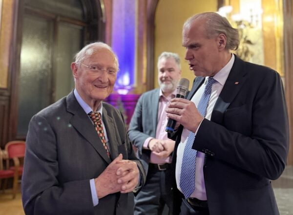 Neujahrsempfang und Ehrung Ernst Pöcksteiner