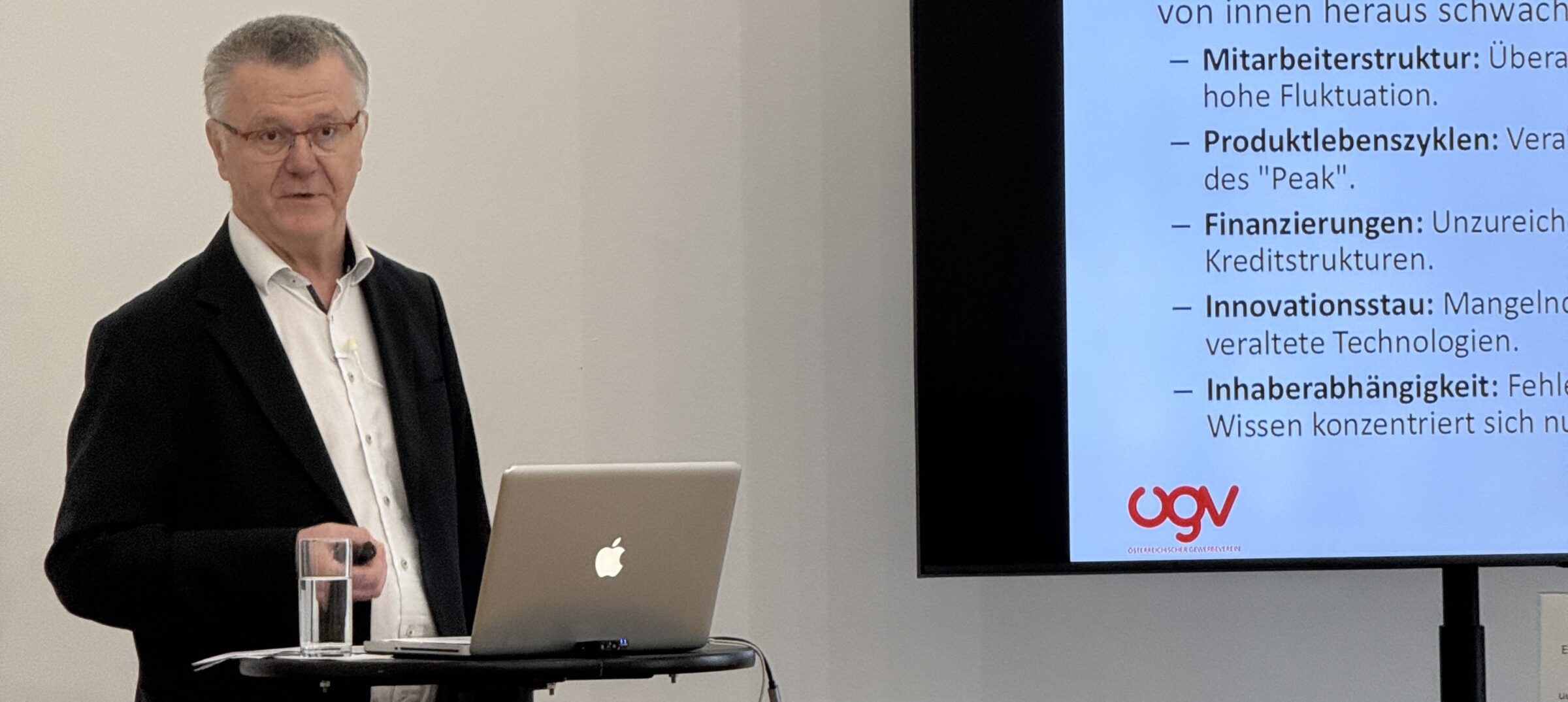 ÖGV Nachrichten: Business Breakfast im März