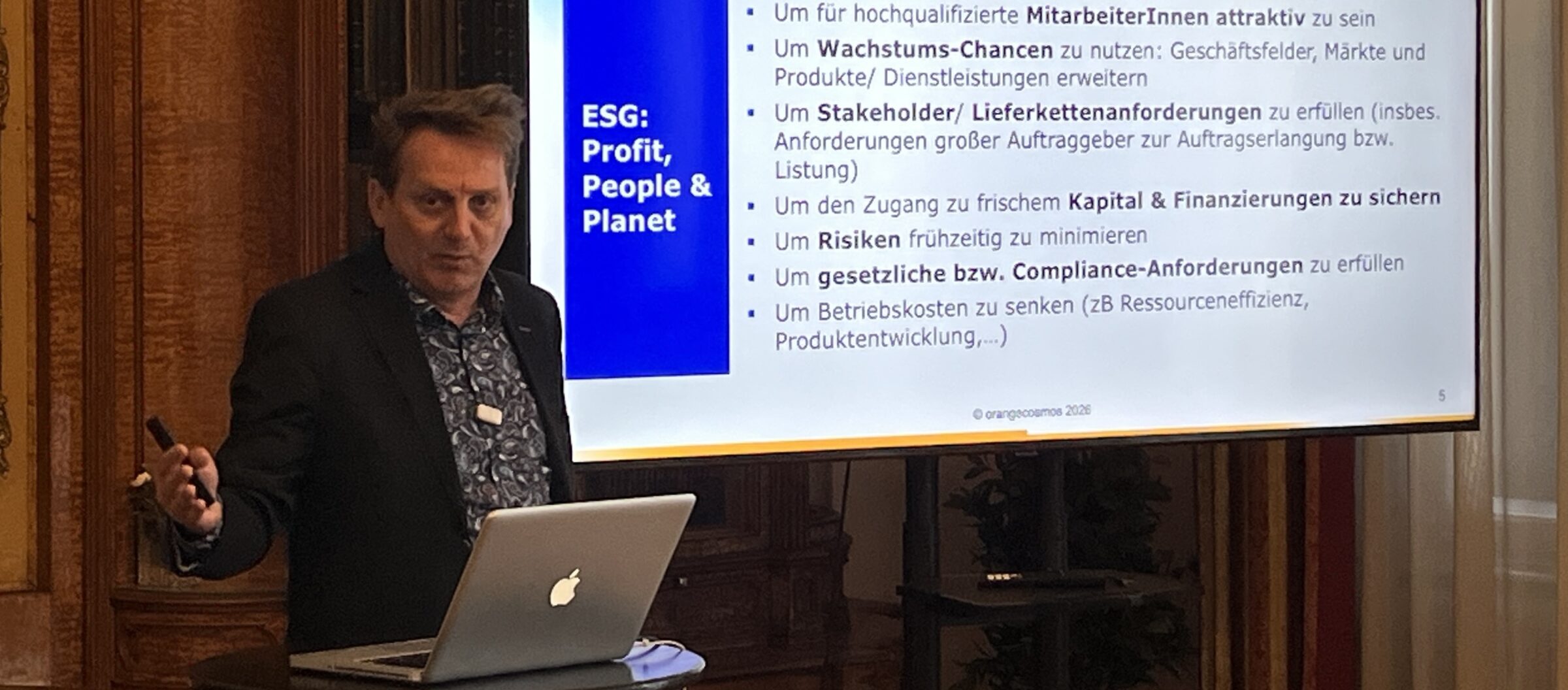 ÖGV Nachrichten: Business Breakfast im Mai